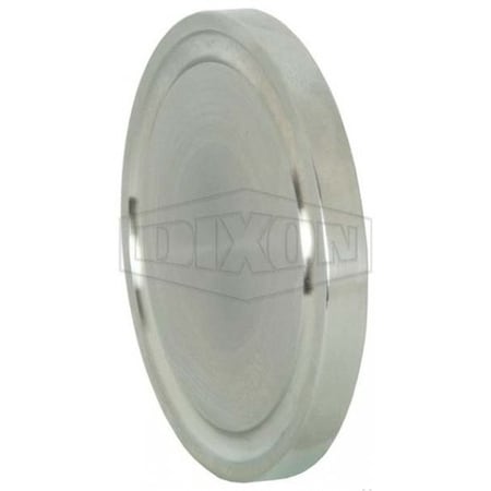 Dixon Solid End Cap, 2 in, Q-Line, 304 SS, Domestic 16AQ-G200